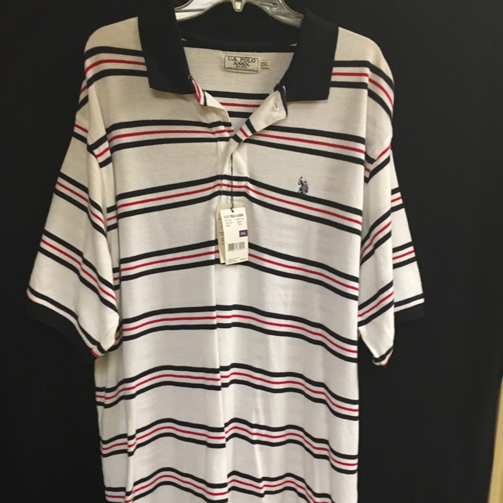 Men’s US POLO ASSN Collared Short Sleeved Shirt!